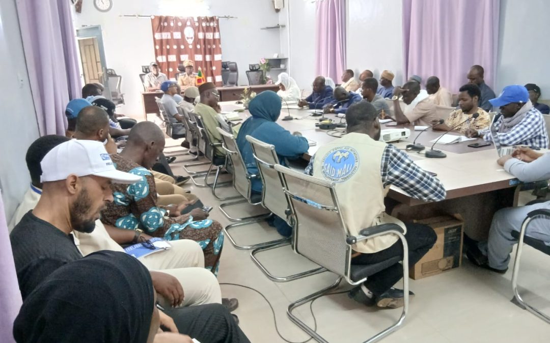 AESF participe à la réunion mensuelle du cluster Sécurité Alimentaire à Tombouctou